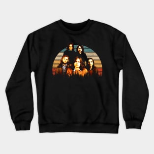 Land of Confusion Couture Genesis Band Tees, Navigate Style Chaos with Prog-Rock Elegance Crewneck Sweatshirt